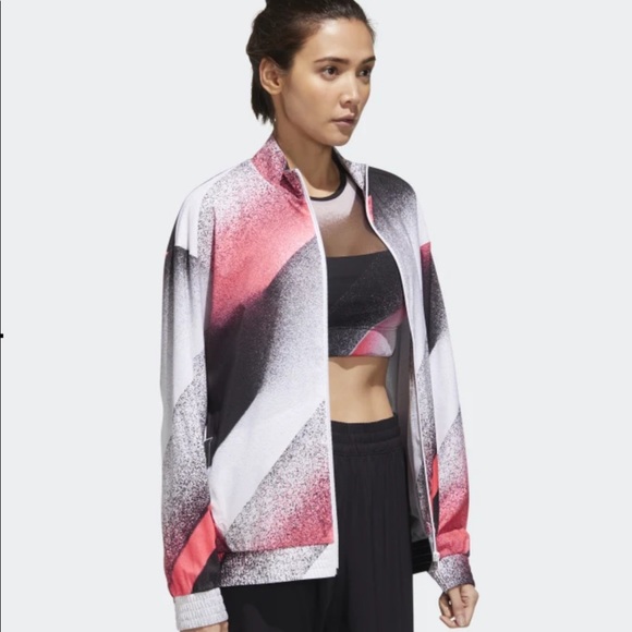 Adidas Unleash Confidence Womens Woven Track Top L - Picture 4 of 10